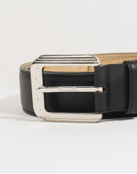 Castello d'Oro Black Calf Leather Belt  thumbnail 2